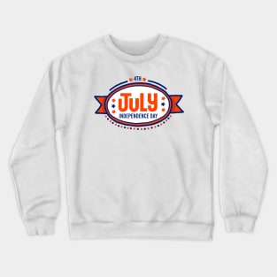 4th Of July Crewneck Sweatshirt